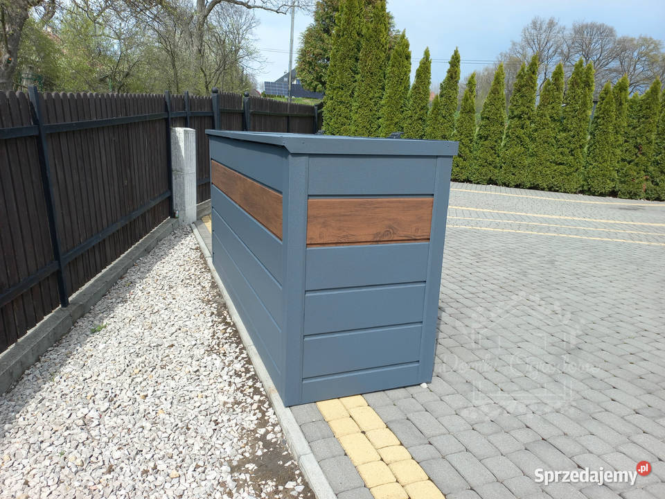 Zabudowa koszy na śmieci 275x80x120 4x240L Pozostałe Słupsk