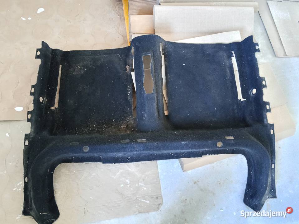 Dywan czarny część tylna Golf MK2 GTI GTD