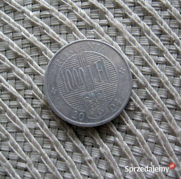 Rumunia 1000 Lejów 2004r wielkopolskie Kalisz
