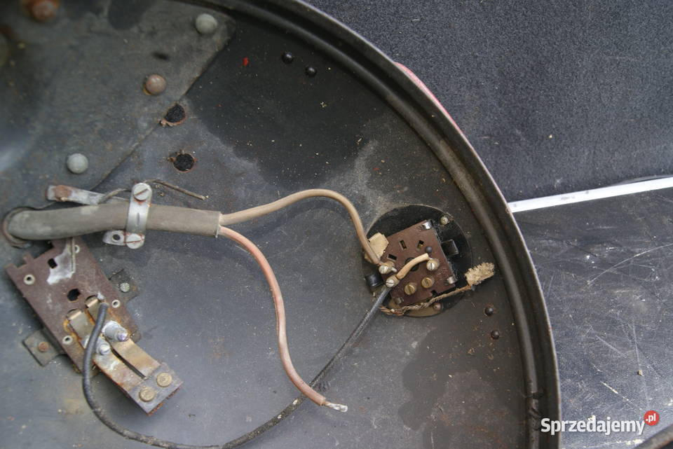 STRAŻ POŻARNA HALOGEN SZPERACZ STARA LAMPA