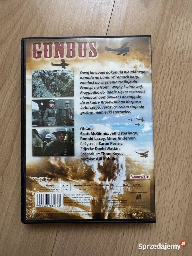 Płyta DVD GUNBUS przed nimi wyzwanie o jakim im Warszawa