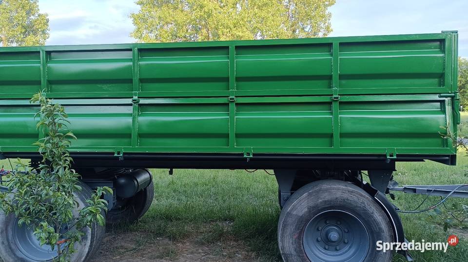 Przyczepa wywrotka nieuszkodzony Przyczepy rolnicze Radziejów