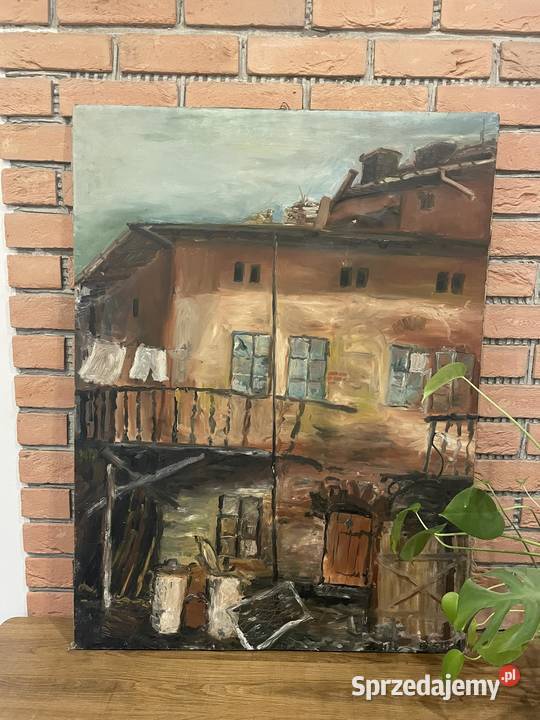 Kamienica pożydowska oficyna Malarstwo Kraków