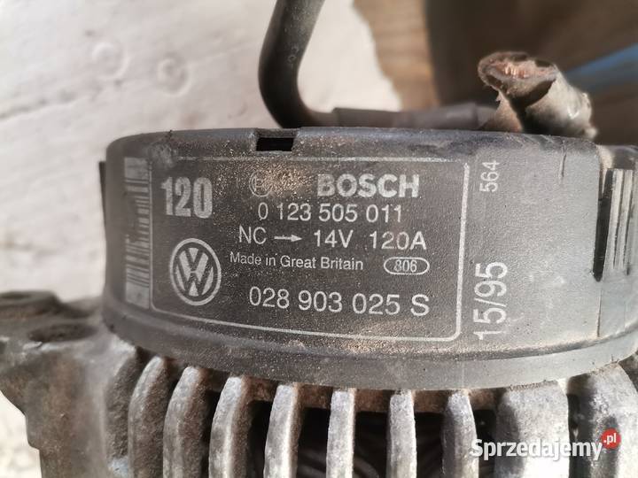 Alternator Volkswagen Golf IV 19TDI Wisznice