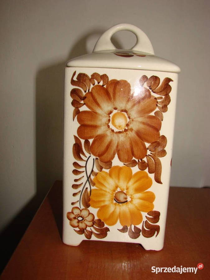 ZF Koło pojemnik kuchenny PRL Porcelana i szkło pomorskie Pruszcz Gdański