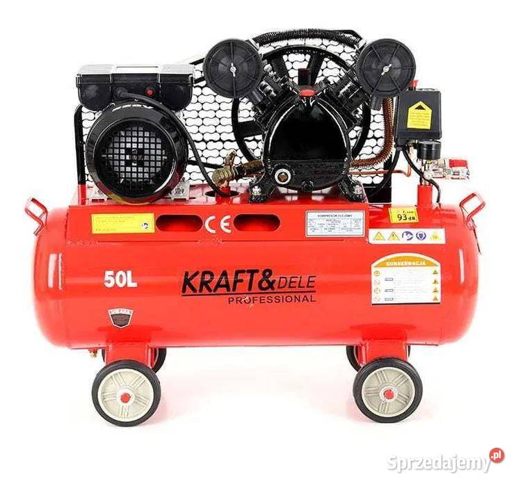 Kompresor olejowy 50L 28kW 8bar 2 Tłoki KD403 Siedlce