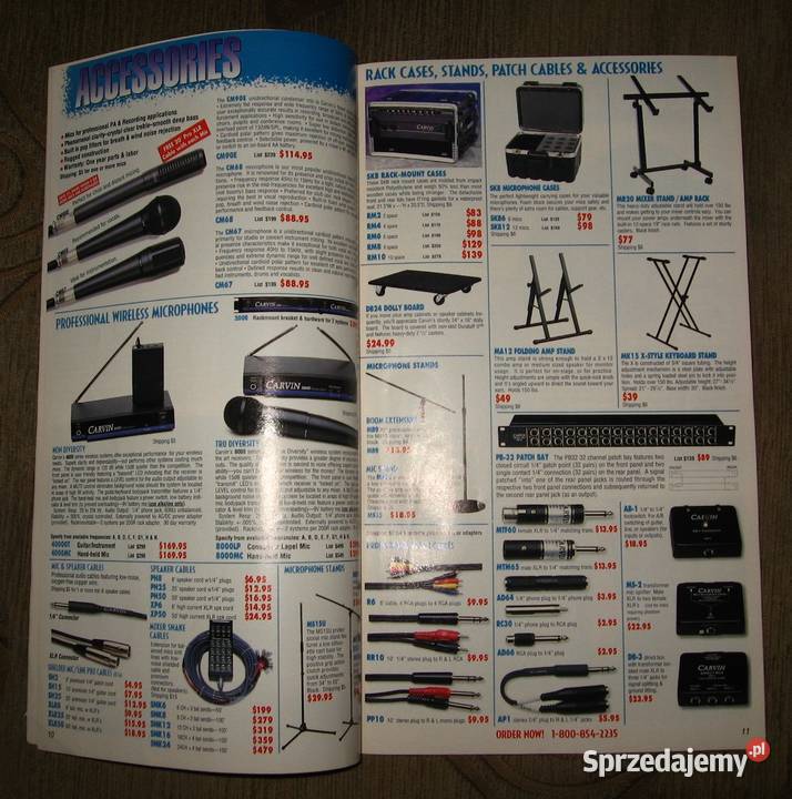 Carvin Factory Direct Music Equipment Catalog Kępice