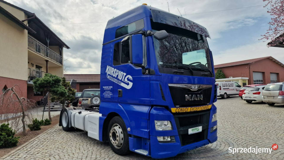 MAN TGX 18440 LOW DECK XXL Euro 6 4x2 LLS wspomaganie kierownicy Głogówek