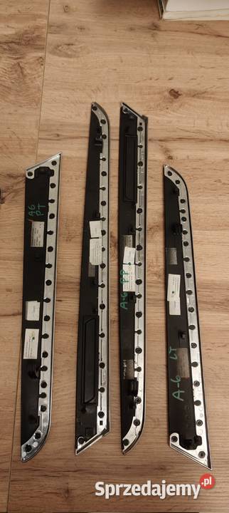 Dekory listwy drewniane Audi A6 C6