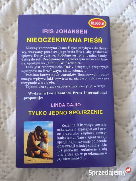 Iris Johansen Nieoczekiwana pieśń Książki i Podręczniki sprzedam