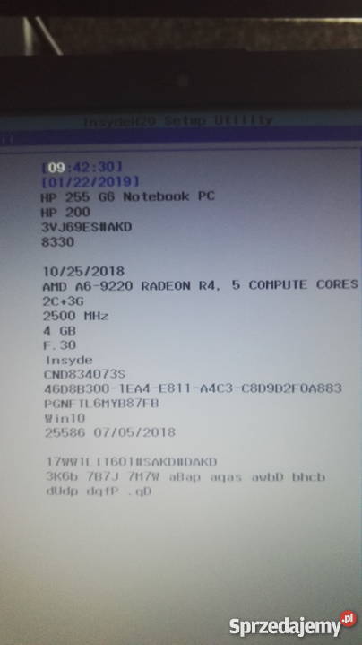 HP 255 G6 Notebook PC Czytnik kart pamięci dolnośląskie Wrocław sprzedam