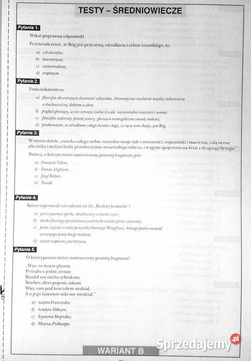 Vademecum maturzysty Język polski Barbara Chełm