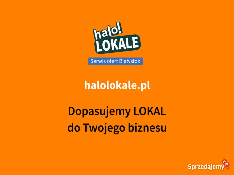 Wynajmę lokal Białystok 45m2 sprzedam