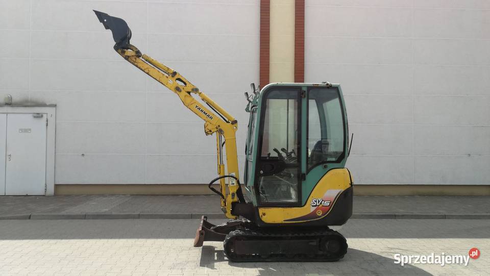 YANMAR SV15 2013r 2800 mth możliwość Rok produkcji 2013 Gniezno