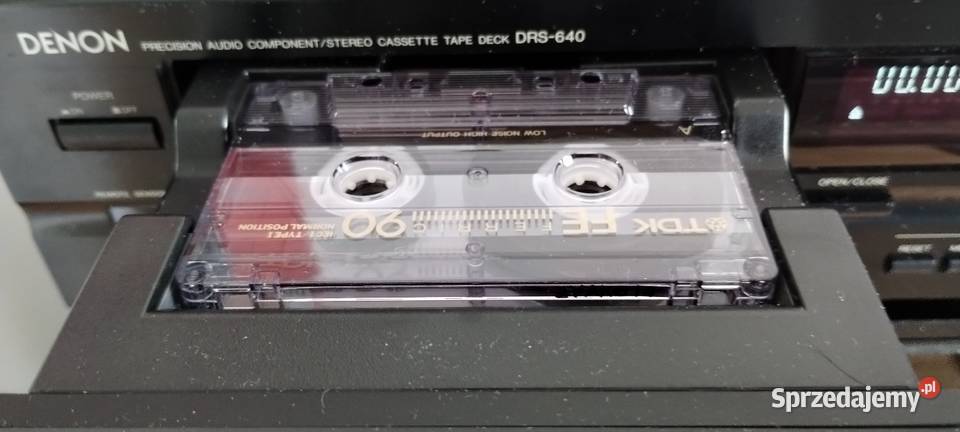 Magnetofon szuflada 2 głowicowy Denon DRS 640 Warszawa