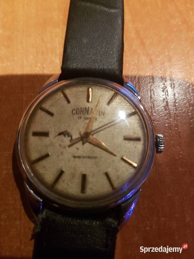 Stary zegarek męski Cornawin stan