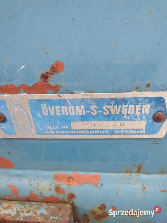 Pług 4 zagonowy Overum Pługi Gostyń