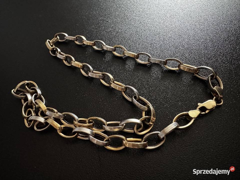 Złoty łańcuszek p585 1914g Zegarki i Biżuteria Łódź sprzedam