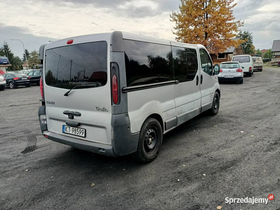 Renault Trafic Renault Trafic 19DCI 101 9os 04r nieuszkodzony Tarnów