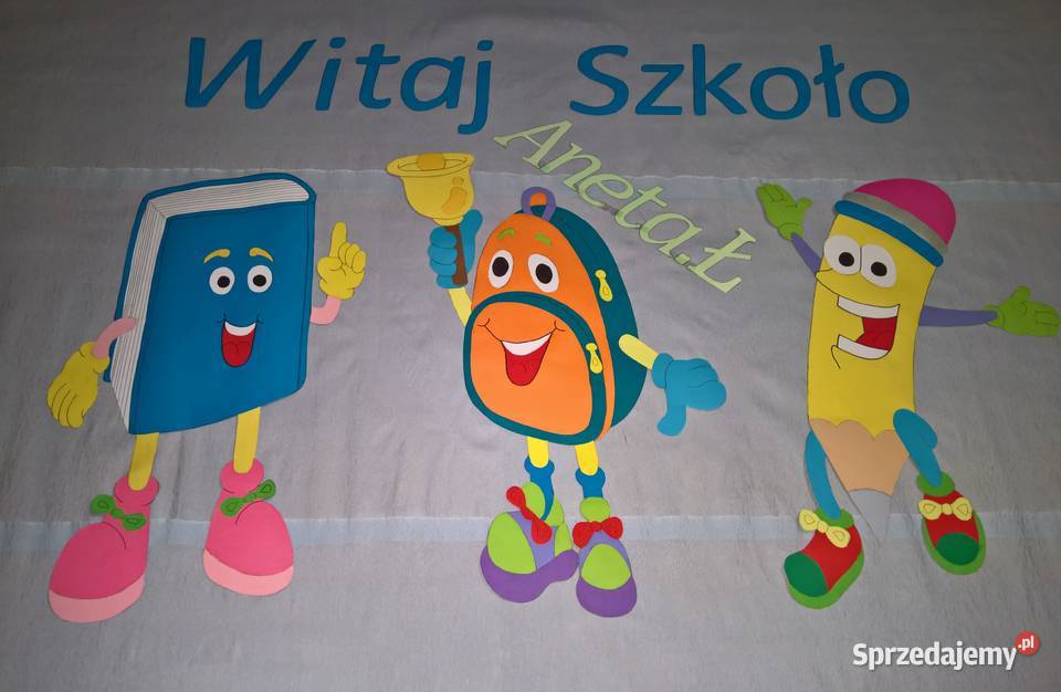 Dekoracje na Rozpoczęcie roku szkolnego z Ryki sprzedam