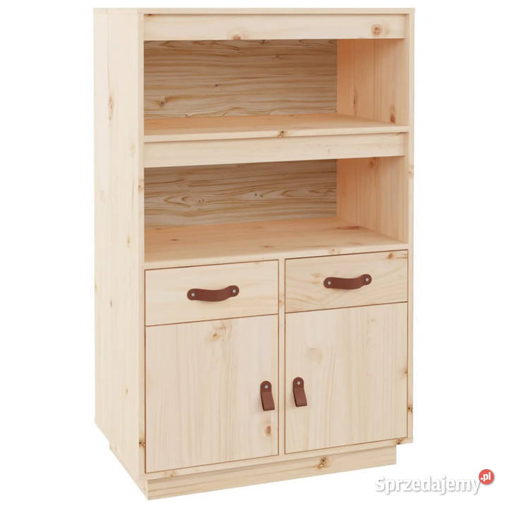 Szafka 67x40x1085 lite drewno sosnowe WM820157 Warszawa sprzedam