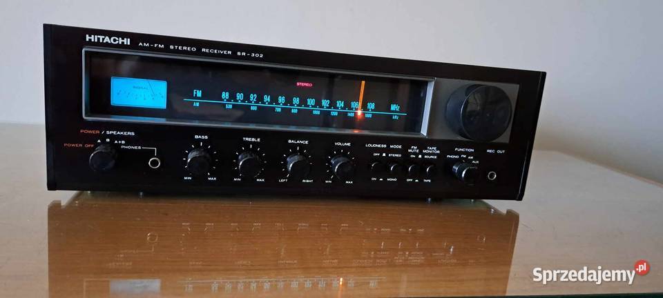 Amplituner stereo HITACHI SR302 vintage Krotoszyn