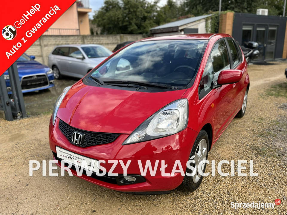 Honda Jazz 12 1 WŁ Serwis ASO Klima ALu El szyby Hatchback sprzedam