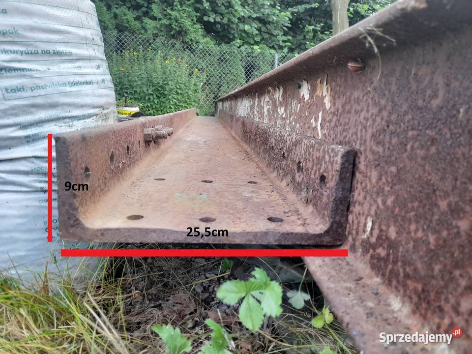 Szyny kolejowe ceownik dwuteownik dolnośląskie sprzedam