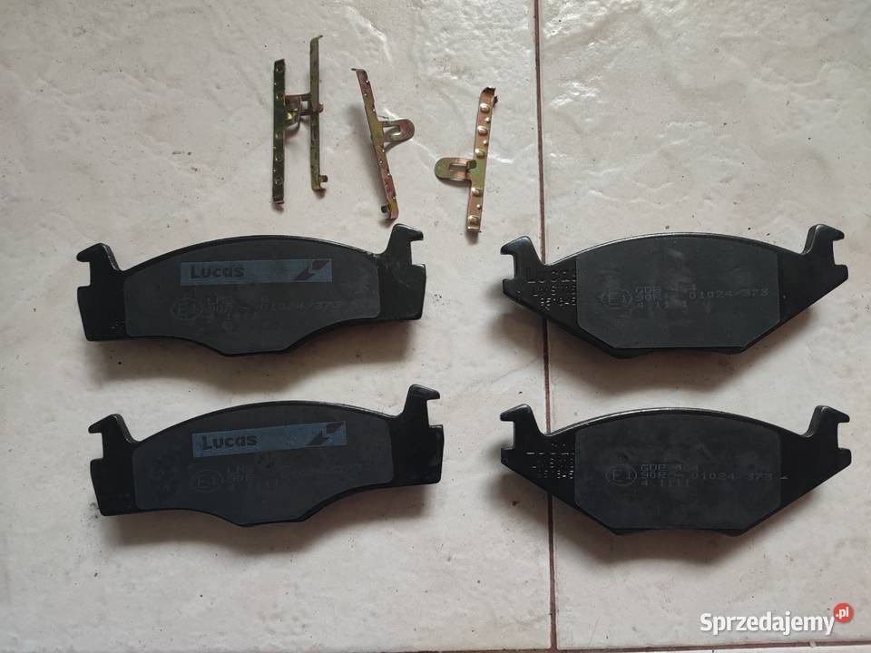 Klocki hamulcowe Lucas GDB454E VW Golf II Ibiza
