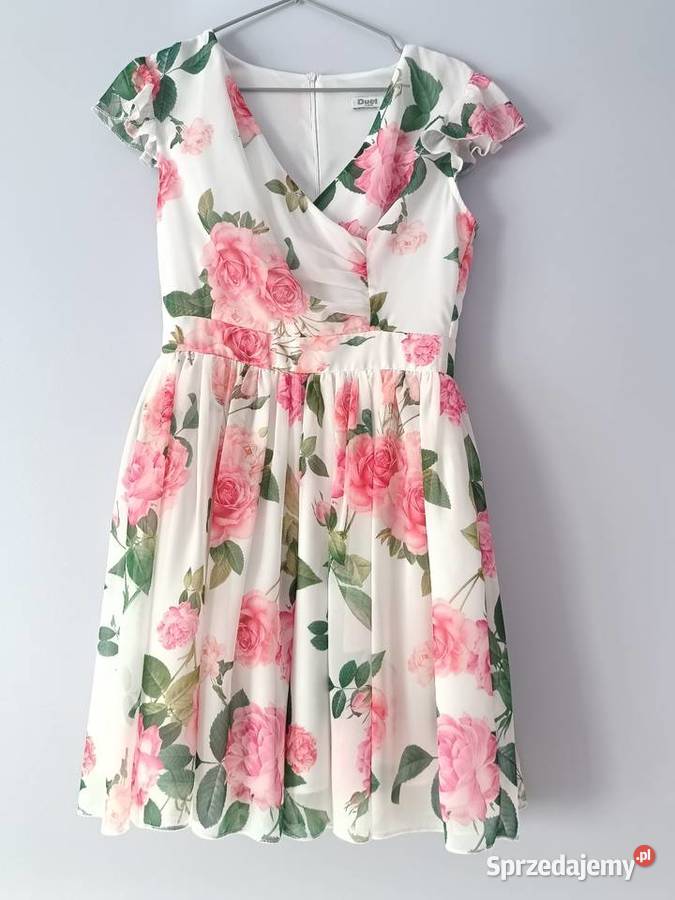 Sukienka damska raz ubrana S Śrem