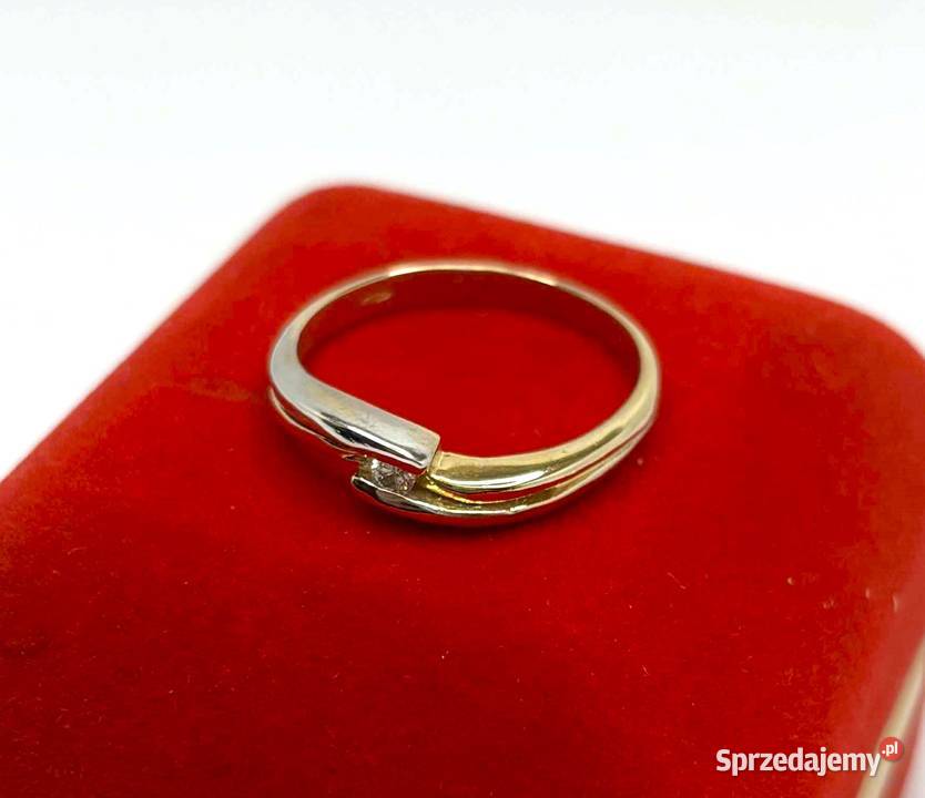 Nowy Złoty Piersćionek pr 585 275g R15 Elbląg