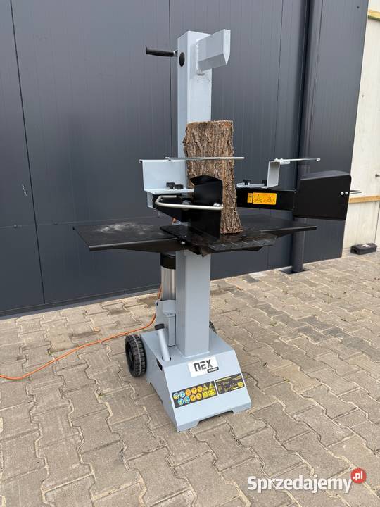Hydrauliczna łuparka pionowa NEX 8 ton silnik Hipolitów