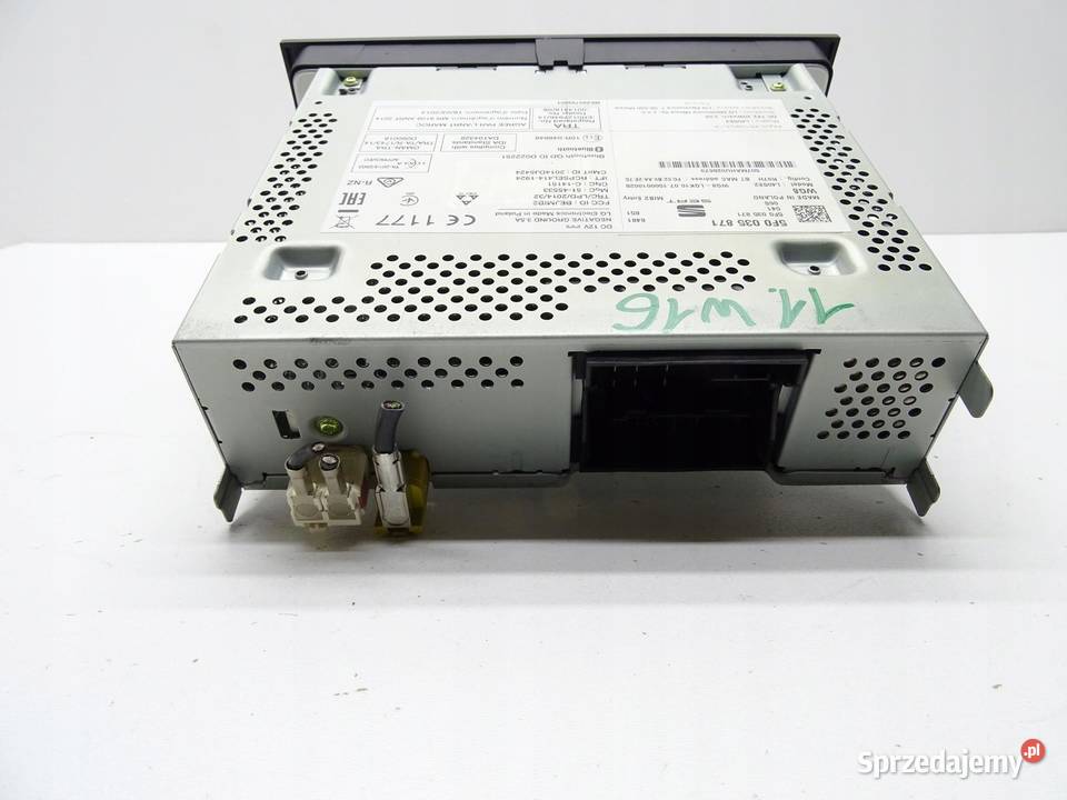 RADIO CD MP3 5F0035871 SEAT LEON III TIGUAN małopolskie