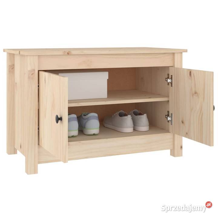 vidaXL Szafka na buty 70x38x455 lite drewno Warszawa