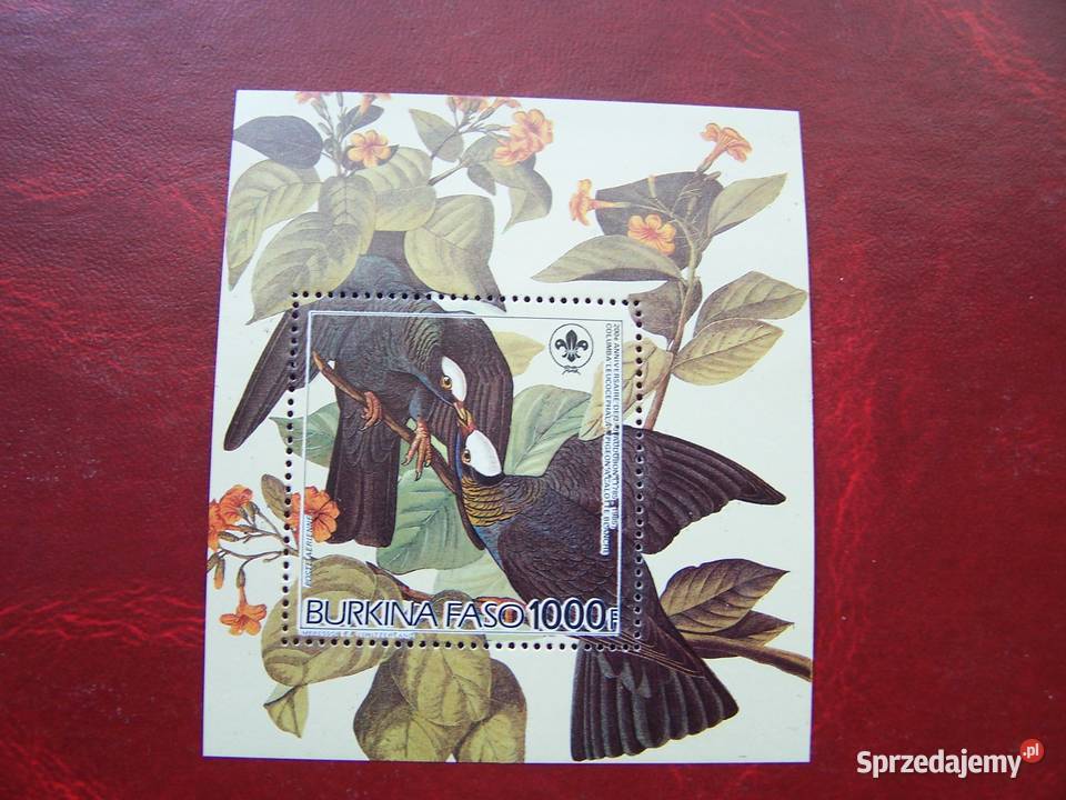 Burkina Faso 1985 MNH Mi 71722 Fauna Ptaki J Tychy