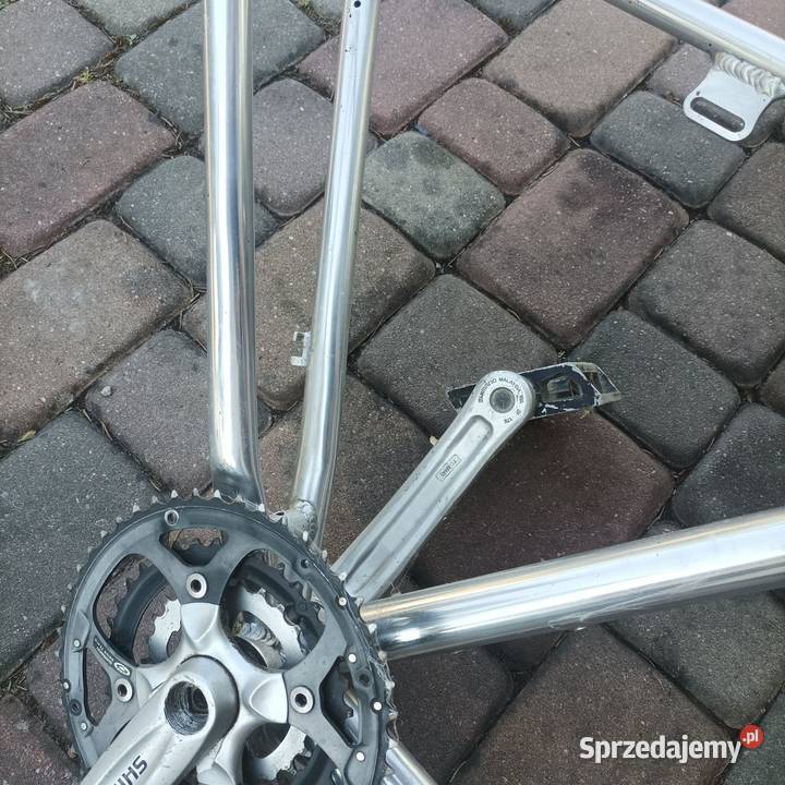 Rama do roweru srebrna ładna aluminium Rzeszów