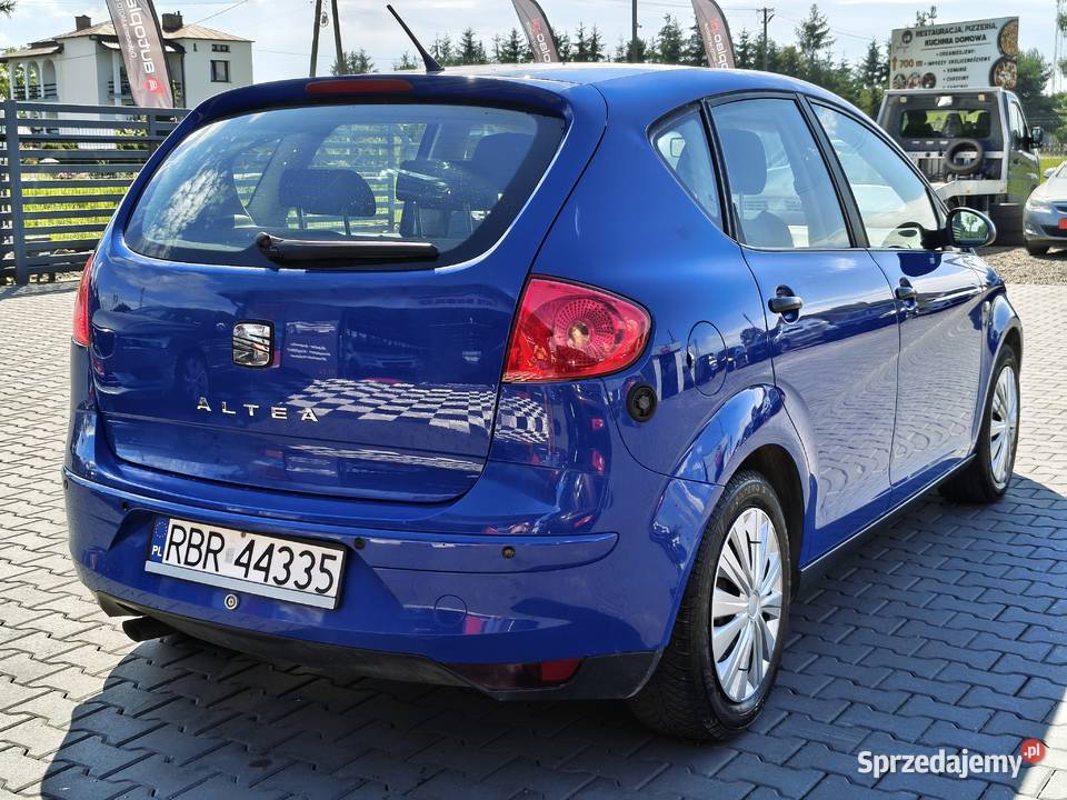Seat Altea 16 MPI LPG Zarejestrowany Stan elektryczne lusterka Zarszyn