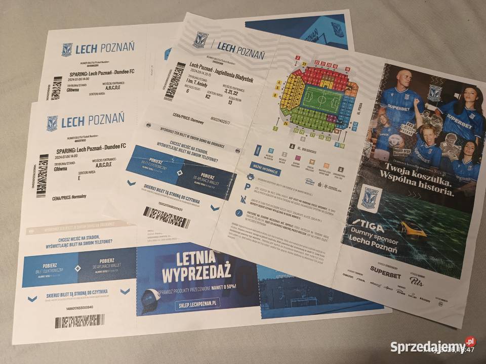 Piłkarskie bilety kolekcjonerskie