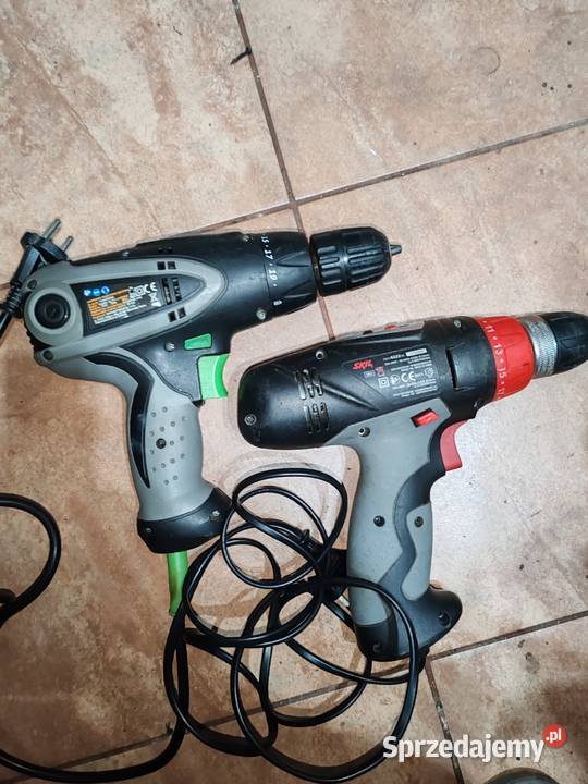 Dwie wkrętarki sieciowe Niteo tools Skil