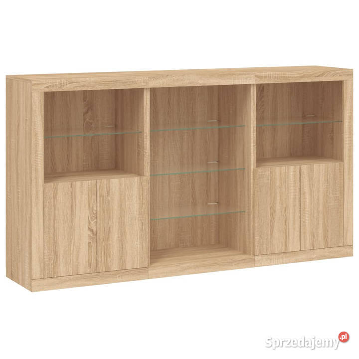 Szafka z oświetleniem LED dąb sonoma 1815x37x100 Warszawa