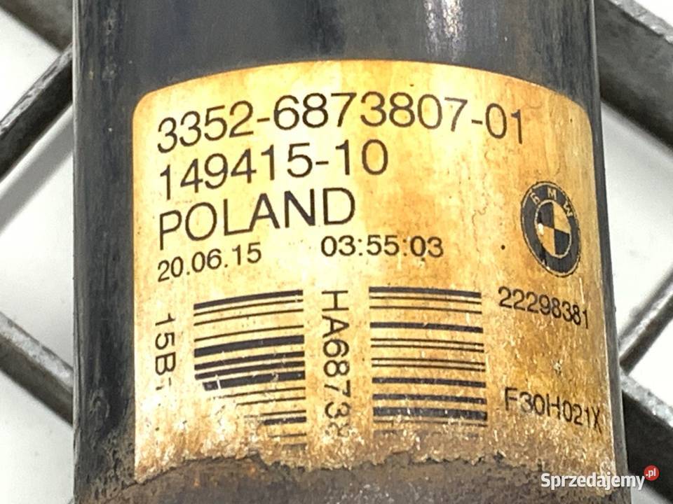 AMORTYZATOR LEWY TYŁ BMW F30 SedanLimuzyna osobowe