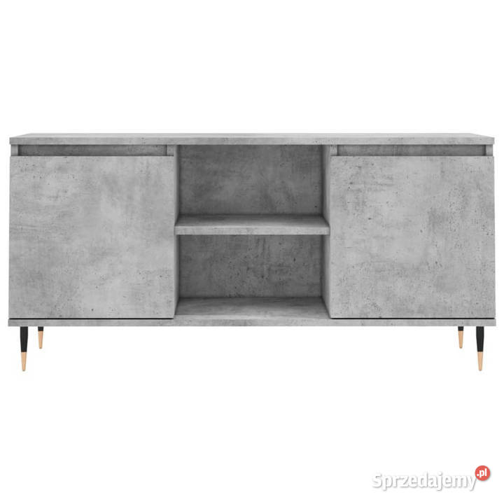 Szafka pod TV szarość betonu 104x35x50 WM827008 Warszawa