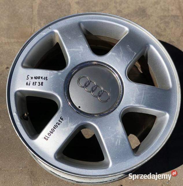 Felga aluminiowa Audi OE 8L0601025F 60x 15 5x100 sprzedam
