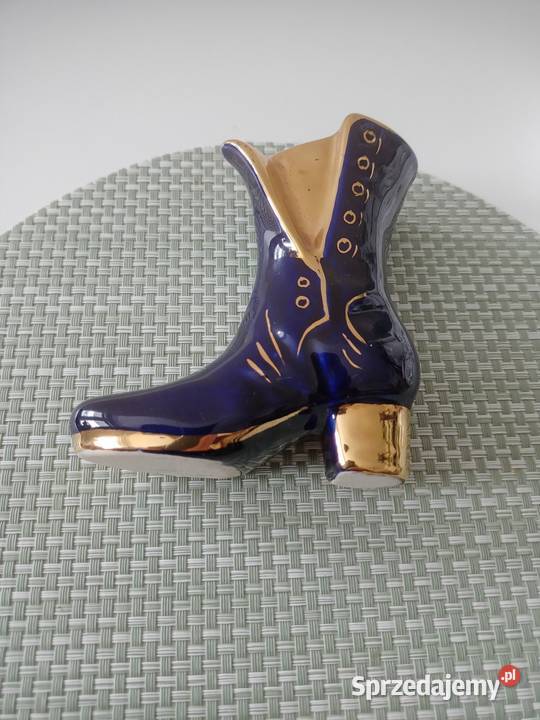 Ozdobny bucik fajans Poznań sprzedam