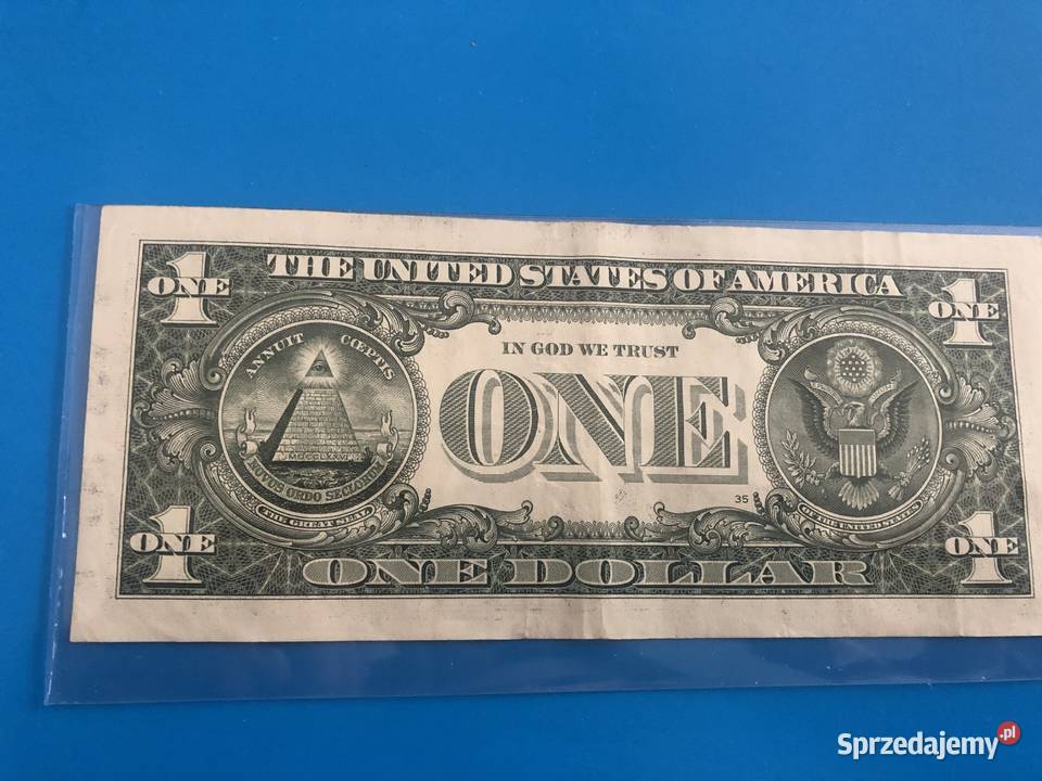 Banknot 1 dollar blad w druku Szczecin sprzedam