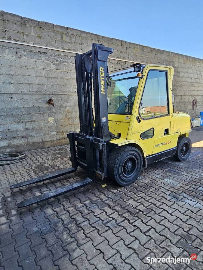 Wózek widłowy widlak Hyster 5ton 5T Brzeziny sprzedam