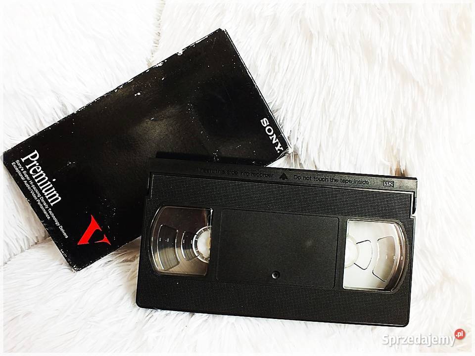 Kaseta VHS SONY Premium V 240minut Oryginał Made Żary