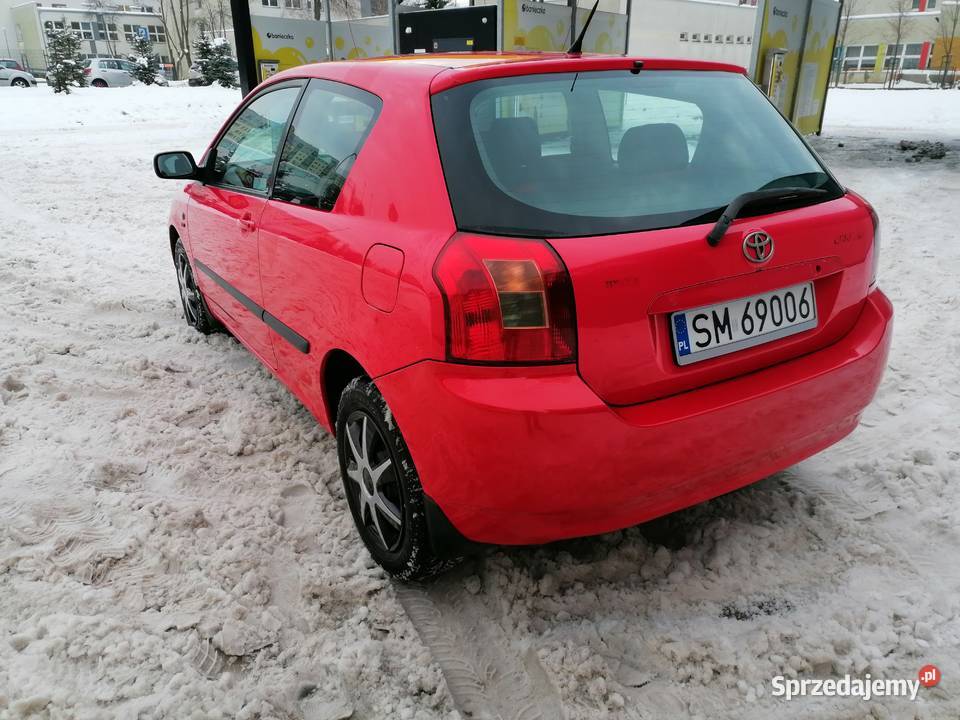 Toyota corolla 2002 14 benzyna 176 Sosnowiec