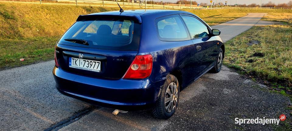 Honda Civic VII Aktualne Opłaty Benzyna Chmielnik