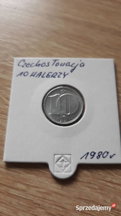 10 Halerzy Czechosłowacja 1980 rUNC Konin